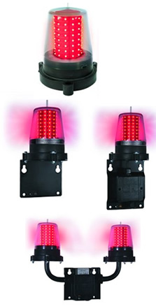 Aviation Obstruction Lights - Skyline Alpha 1, 2, 3, 4